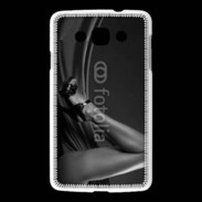 Coque LG L60 Jambe sexy en noir et blanc 10