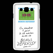 Coque LG L60 1 point bonus offensif-défensif Blanc