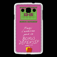 Coque LG L60 Merci l'arbitre Bonus offensif-défensif Rose