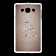 Coque LG L60 Aimer Rouge Citation Oscar Wilde