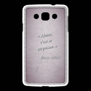 Coque LG L60 Aimer Rose Citation Oscar Wilde