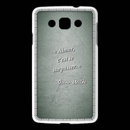 Coque LG L60 Aimer Vert Citation Oscar Wilde