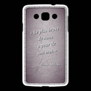 Coque LG L60 Brave Violet Citation Oscar Wilde