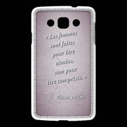 Coque LG L60 Femmes comprises Rose Citation Oscar Wilde