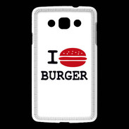Coque LG L60 I love Burger