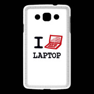 Coque LG L60 I love Laptop