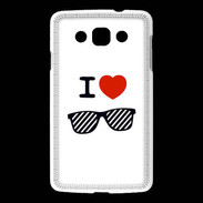 Coque LG L60 I love Lunette Fun 3
