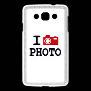 Coque LG L60 I love Photo