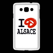 Coque LG L60 I love Alsace 2
