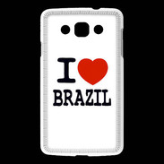 Coque LG L60 I love Brazil