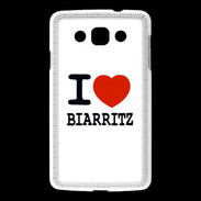 Coque LG L60 I love Biarritz