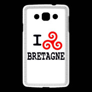 Coque LG L60 I love Bretagne 2