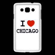 Coque LG L60 I love Chicago