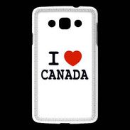 Coque LG L60 I love Canada