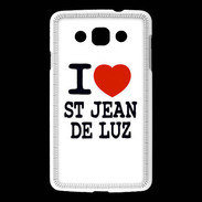 Coque LG L60 I love Saint Jean de Luz