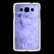 Coque LG L60 Effet de plumes bleues PR