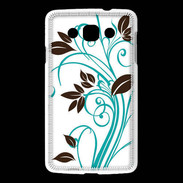 Coque LG L60 motif floral bleu clair