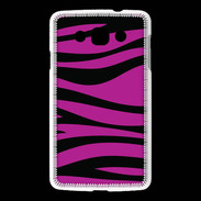 Coque LG L60 zèbre rose & noir