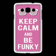 Coque LG L60 Keep Calm Funky Rose