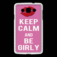 Coque LG L60 Keep Calm Girly Rose