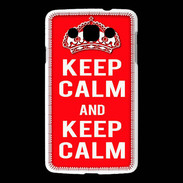 Coque LG L60 Keep Calm Rouge