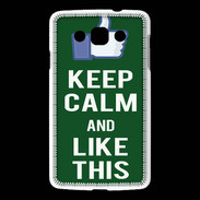 Coque LG L60 Keep Calm Like This Vert