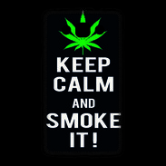 Coque LG L60 Keep Calm Smoke Noir