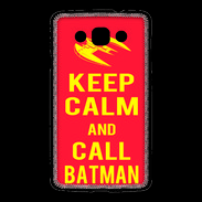 Coque LG L60 Keep Calm Call Batman Rouge