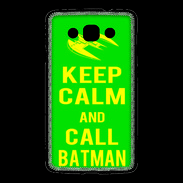 Coque LG L60 Keep Calm Call Batman Vert