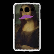 Coque LG L60 Moustache Mona Lisa