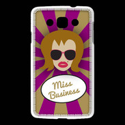 Coque LG L60 Miss business Rousse