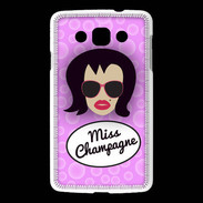 Coque LG L60 Miss Champagne Brune