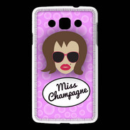 Coque LG L60 Miss Champagne Chatain