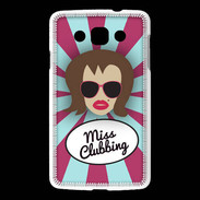 Coque LG L60 Miss Clubbing Chatain