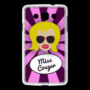 Coque LG L60 Miss Cougar Blonde
