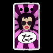 Coque LG L60 Miss Cougar Brune