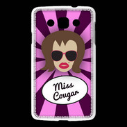 Coque LG L60 Miss Cougar Chatain