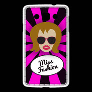 Coque LG L60 Miss Fashion Rousse