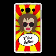 Coque LG L60 Miss Latina Chatain