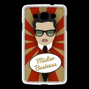 Coque LG L60 Mister Business Brun