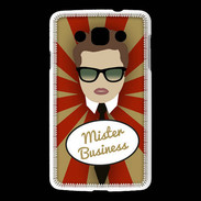 Coque LG L60 Mister Business Chatain