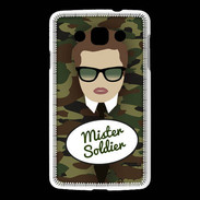 Coque LG L60 Mister Soldier Chatain
