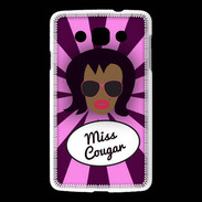 Coque LG L60 Miss Cougar Black