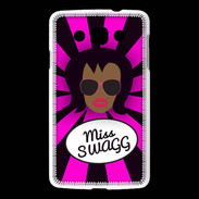 Coque LG L60 Miss Swag Black
