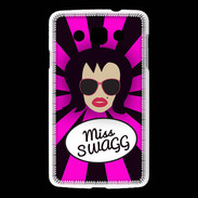 Coque LG L60 Miss Swag Brune