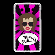 Coque LG L60 Miss Swag Chatain