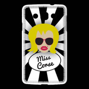 Coque LG L60 Miss Corse Blonde