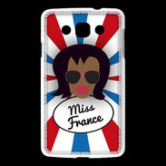 Coque LG L60 Miss France Black