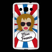 Coque LG L60 Miss France Rousse