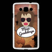 Coque LG L60 Miss Guadeloupe Chatain